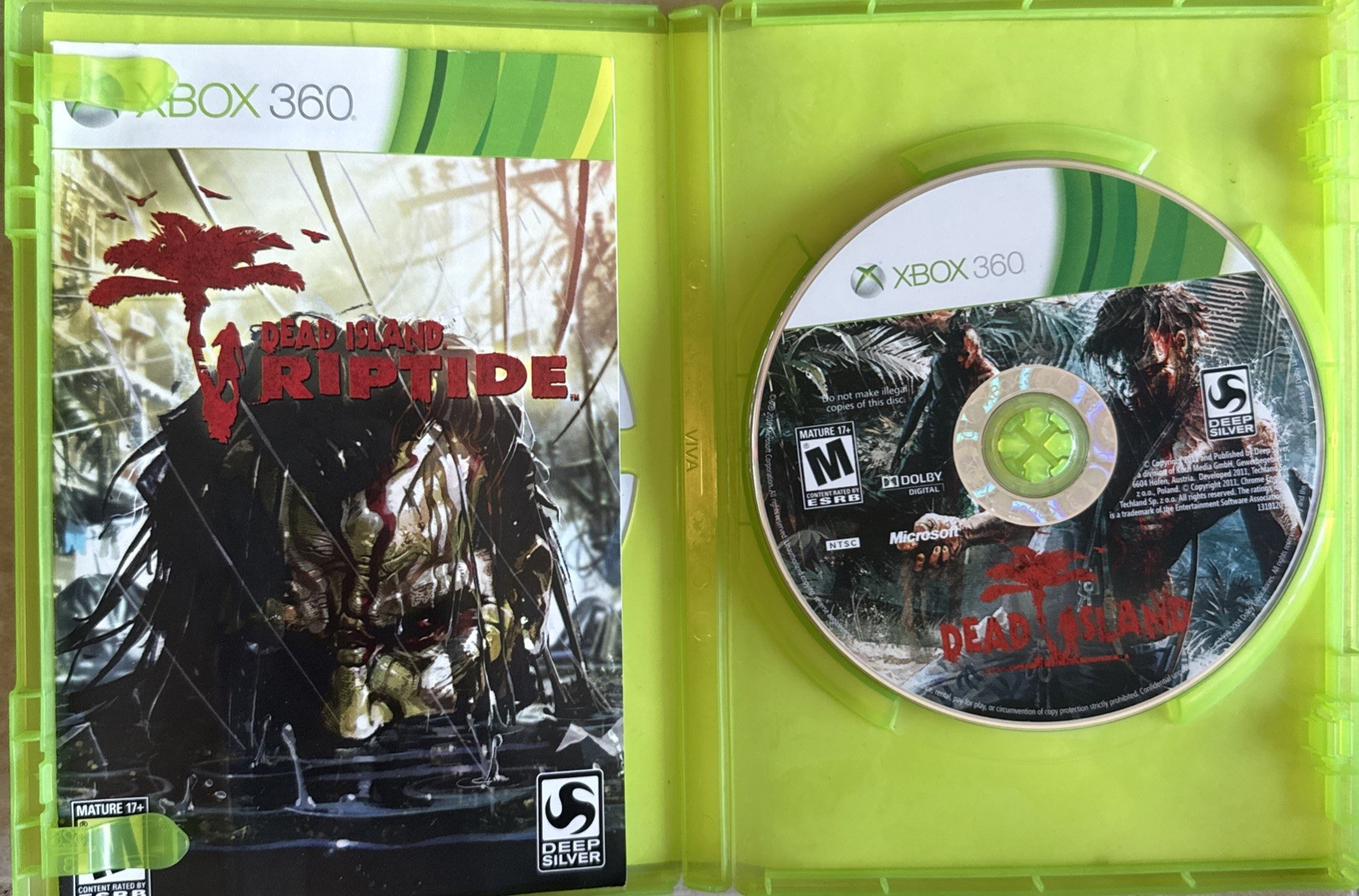 Dead Island: Riptide – Microsoft Xbox 360 / Complete In Box W. Manual / Tested