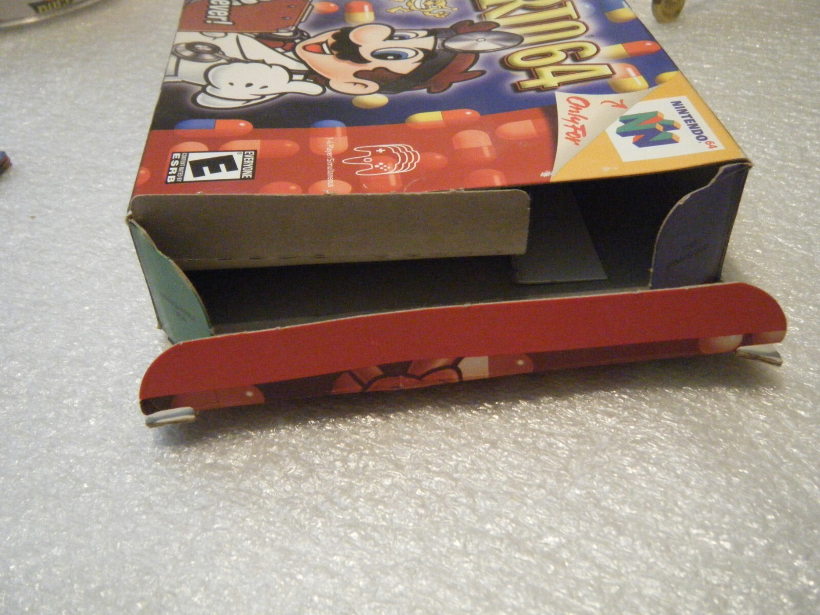 Dr. Mario 64 ( Nintendo 64, 2001 ) Game Cartridge, Box and Instruction Booklet