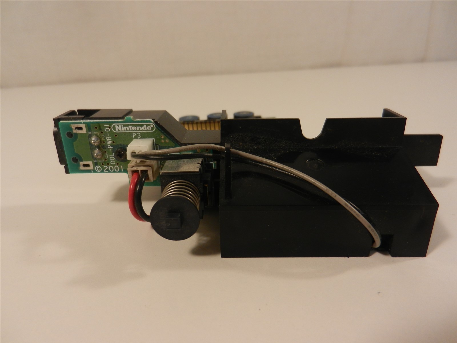 OEM Replacement Nintendo GameCube Internal Fan, Power Switch, and Power Board