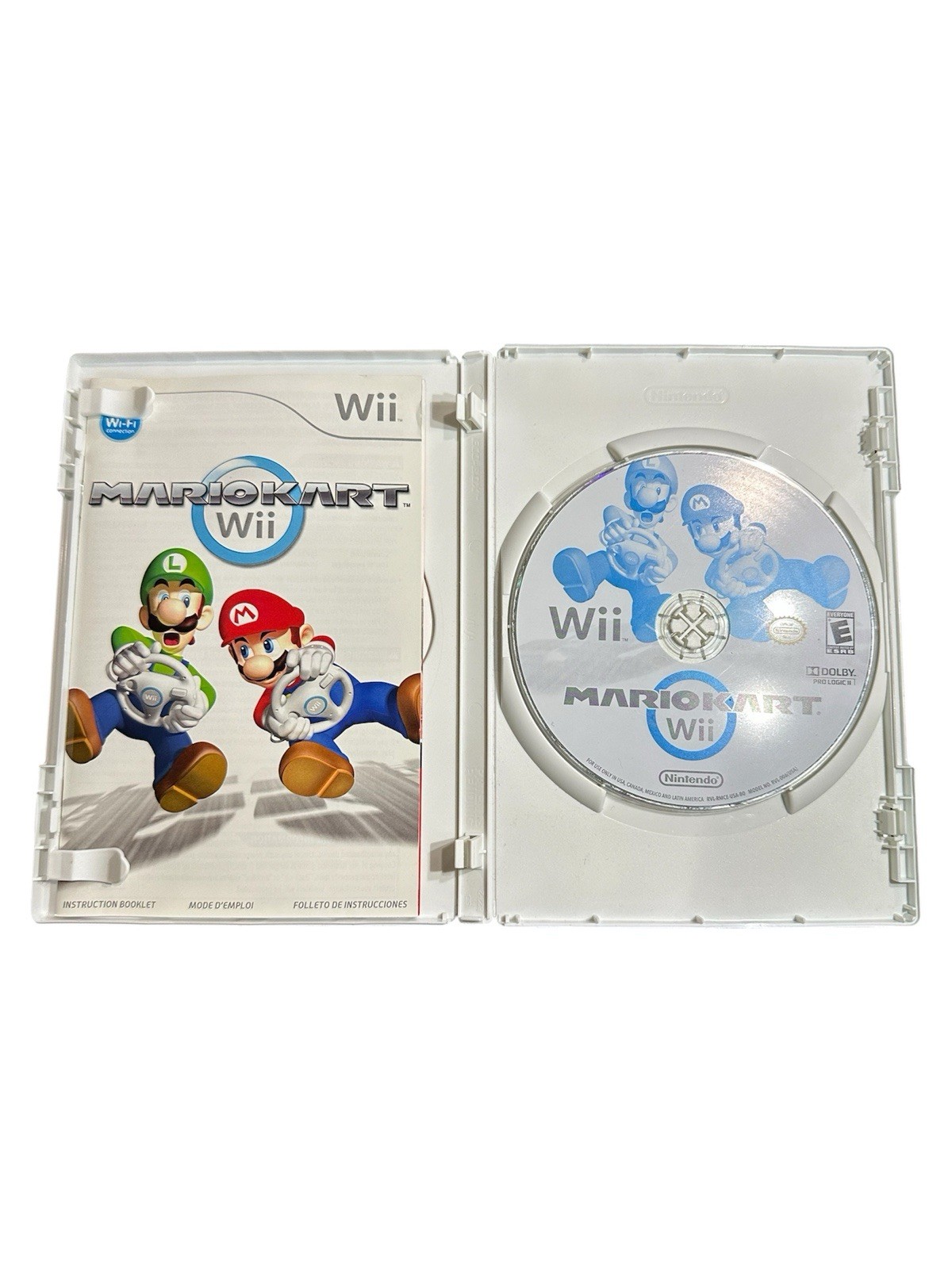 Mario Kart Wii Complete CIB Nintendo Wii Game With Manual Tested Working