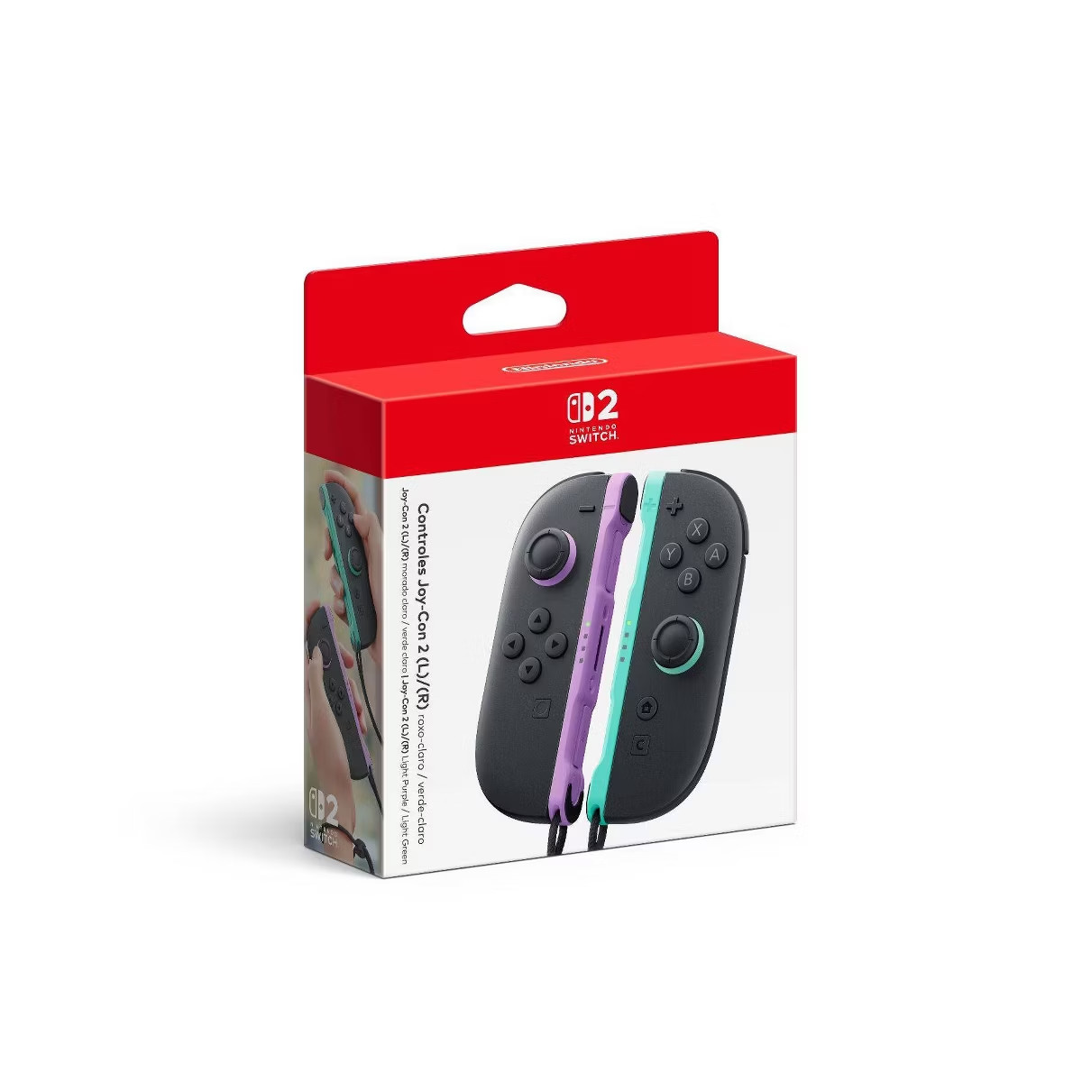 Nintendo Joy-Con 2 (L)/(R) – Light Purple/Light Green