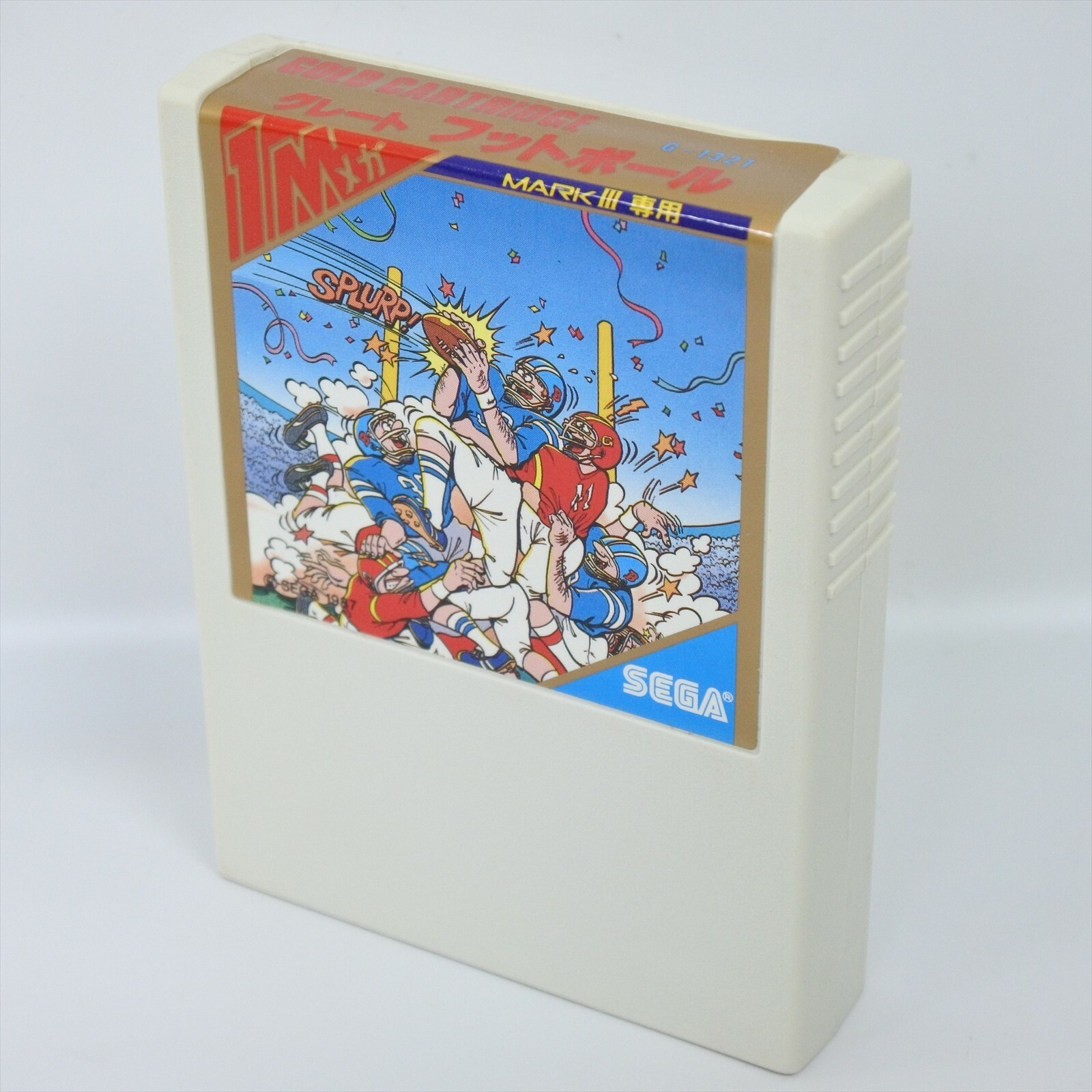 GREAT FOOTBALL G-1321 Sega Mark III Gold 2599 m3