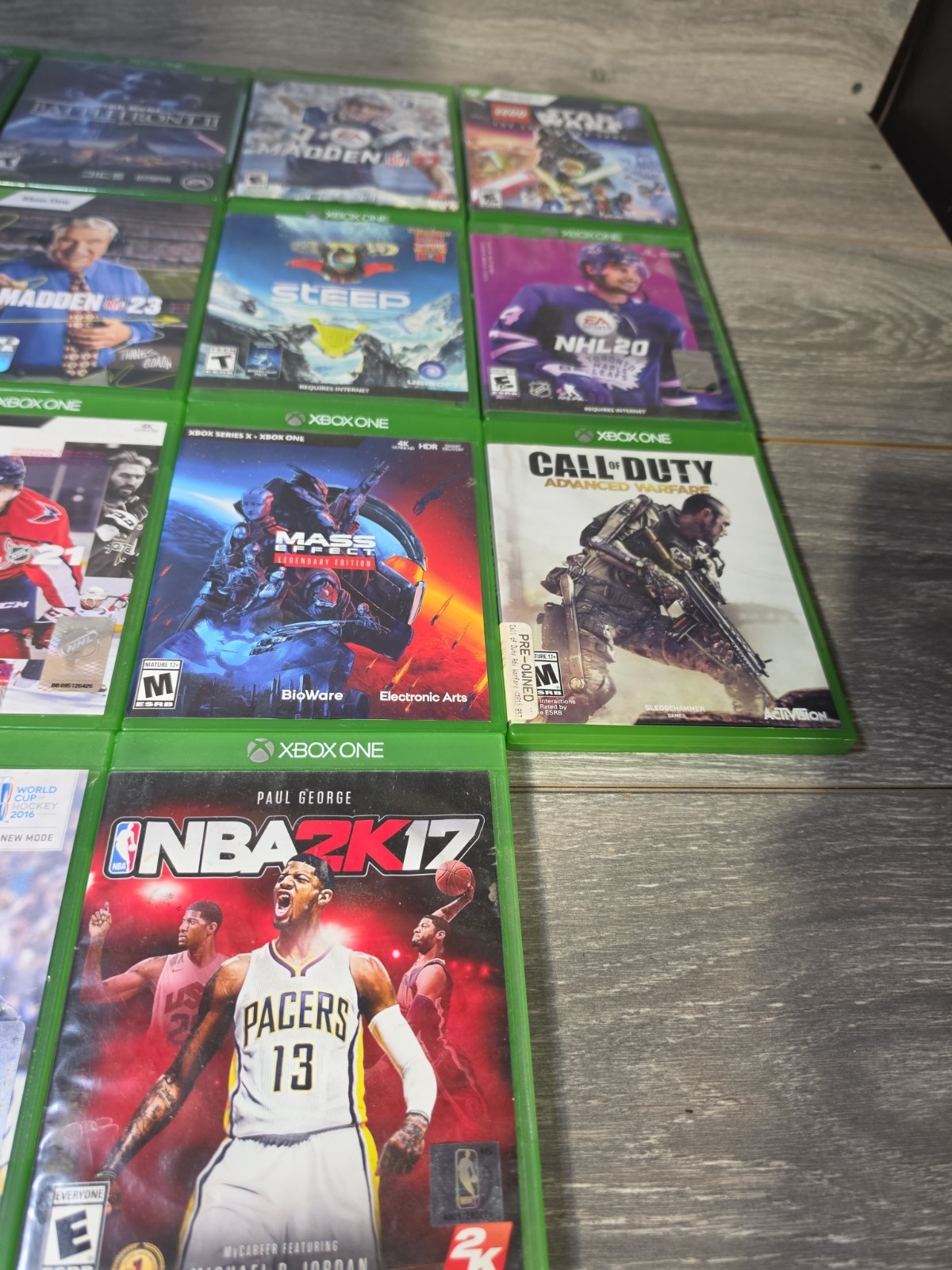 Lot Of 14 Miscellaneous Xbox One Games- Call Of Duty, NHL, Madden,Steep [Tested]
