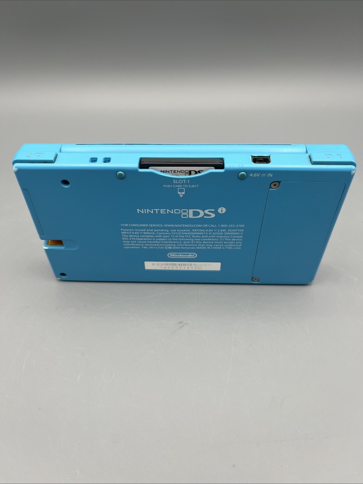 Nintendo DSi Light Blue Console (TWL-001) Tested