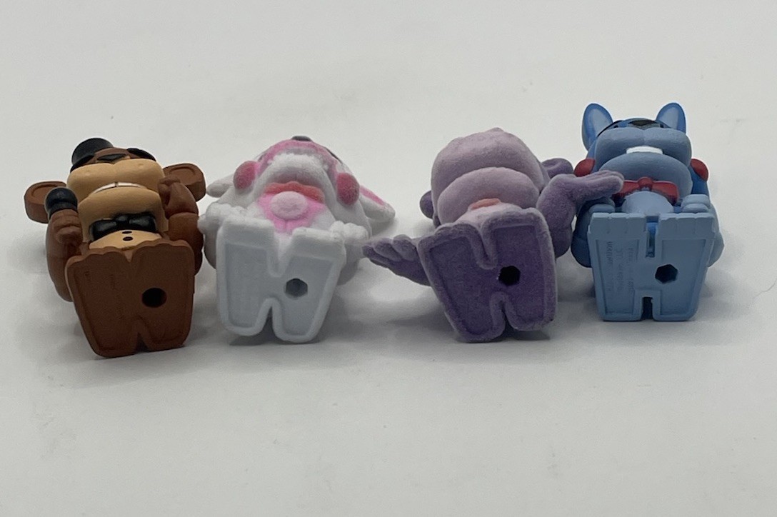 Five Nights At Freddys Faz’s Fizzy Station Mini Figure Lot (4) FNAF Mr Hippo ++