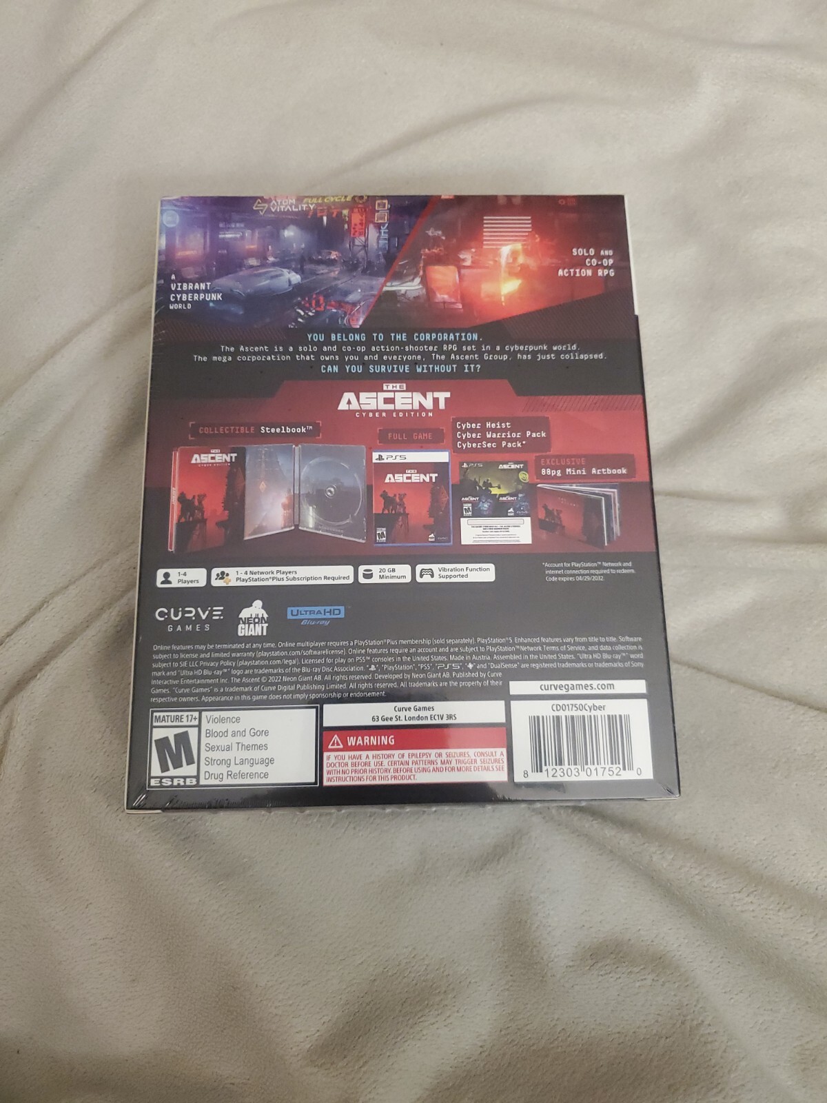 The Ascent: Cyber Edition (PS5) Brand New & Sealed!