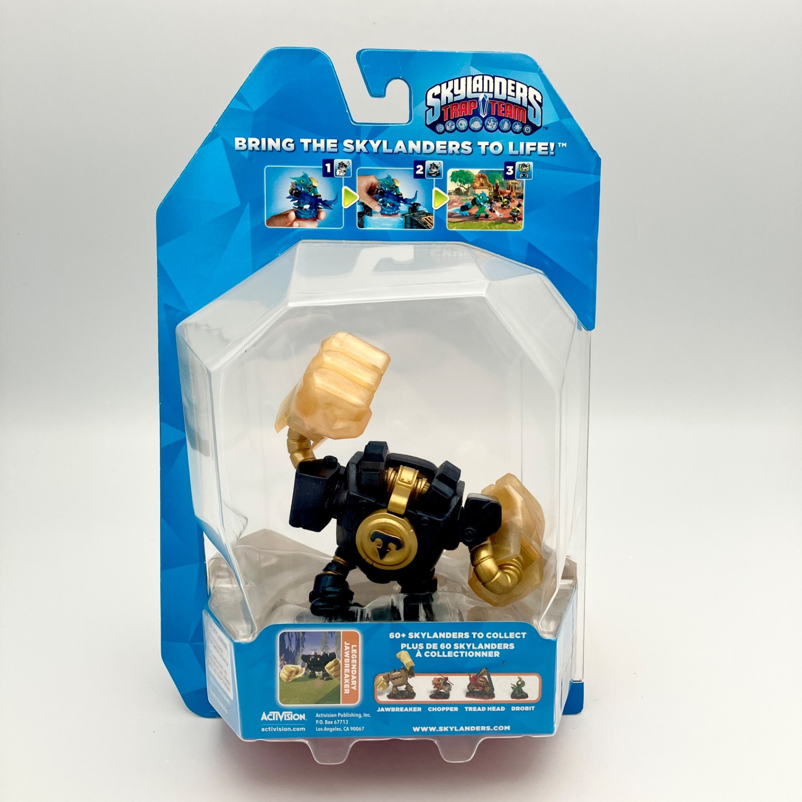 Skylanders Trap Team Legendary Jawbreaker Figure Toyrs R Us Exclusive NEW SEALED
