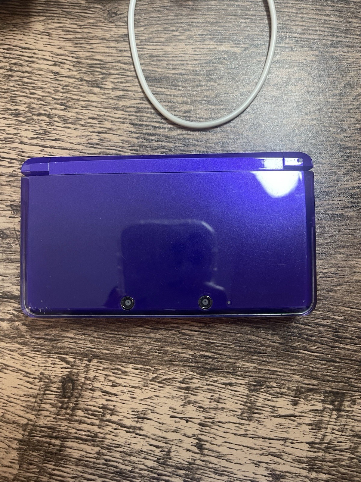 Nintendo 3DS Midnight Purple Portable Gaming Console & 35 Games