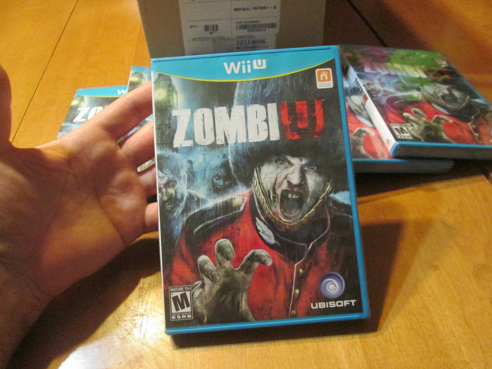 ZombiU NINTENDO WII U NEW FACTORY SEALED US EDITION UBISOFT ZOMBI U