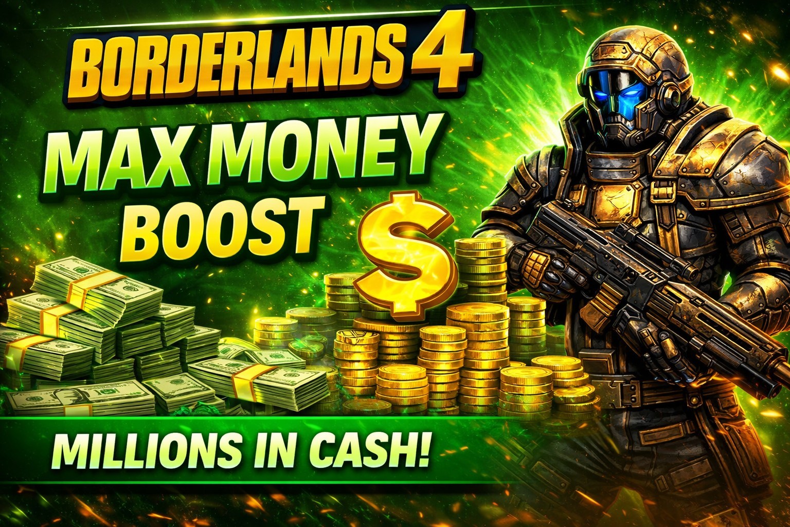 Borderlands 4 Instant LVL 60+ Max Money/Eridium/SDU
