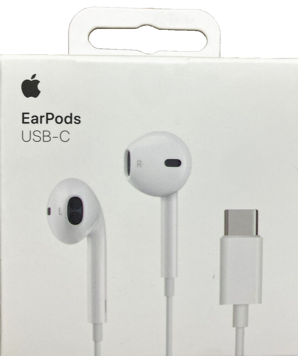 New Apple USB-C Earpods Original OEM for iPhone 15 16 17 Pro Max Sealed new