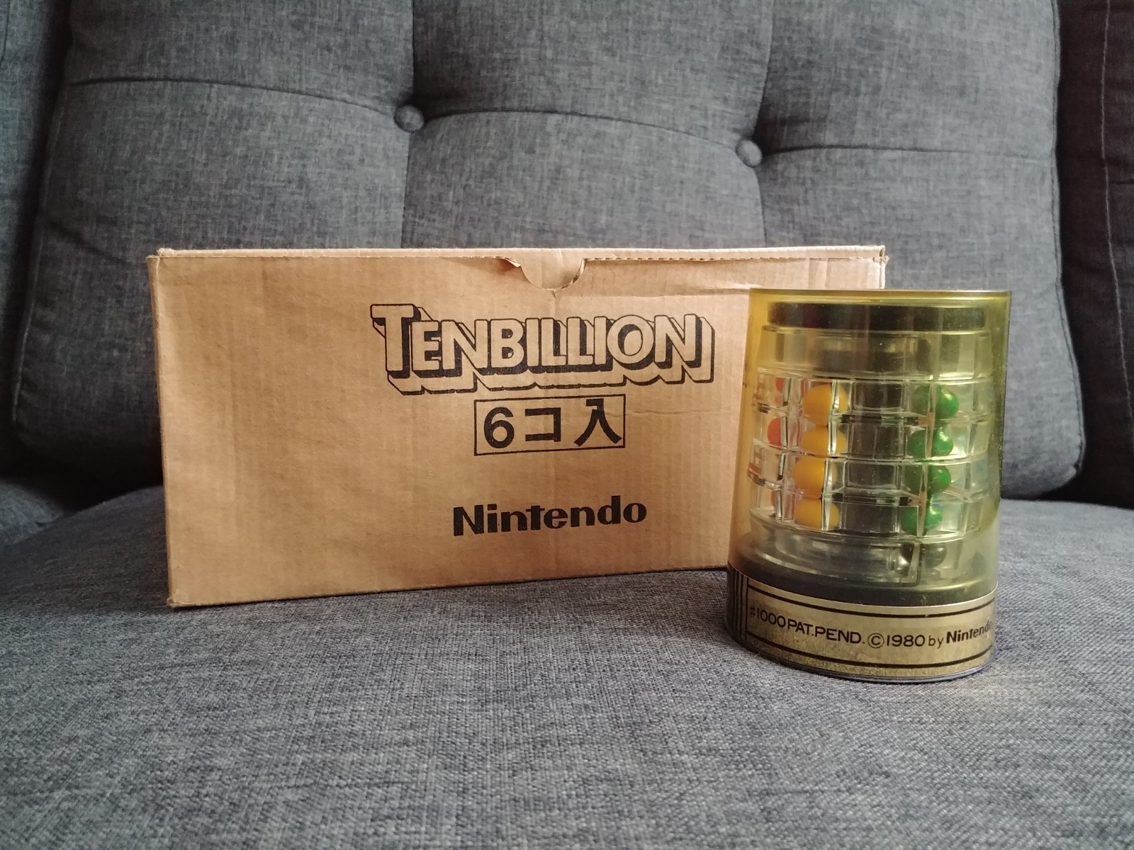 NEW 1980 Ten Billion Barrel Nintendo + EXT RARE SHIPPING BOX Before Game & Watch