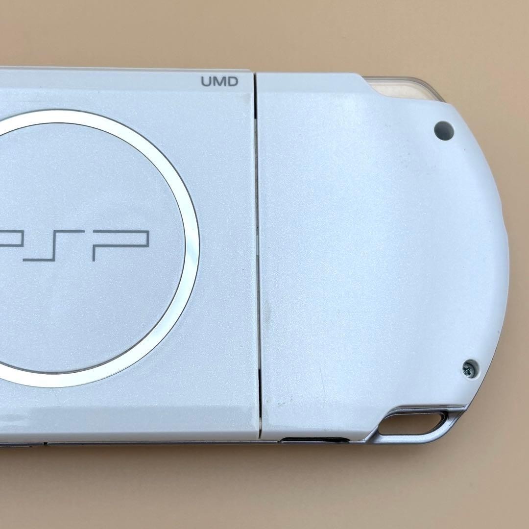 Excellent Sony PSP 3000 Pearl White Tested