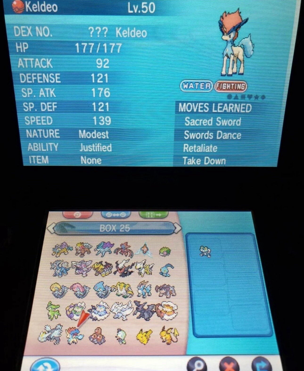 Unlocked Authentic Pokemon X Complete CIB Nintendo 3DS All 721 Shiny Pokemon