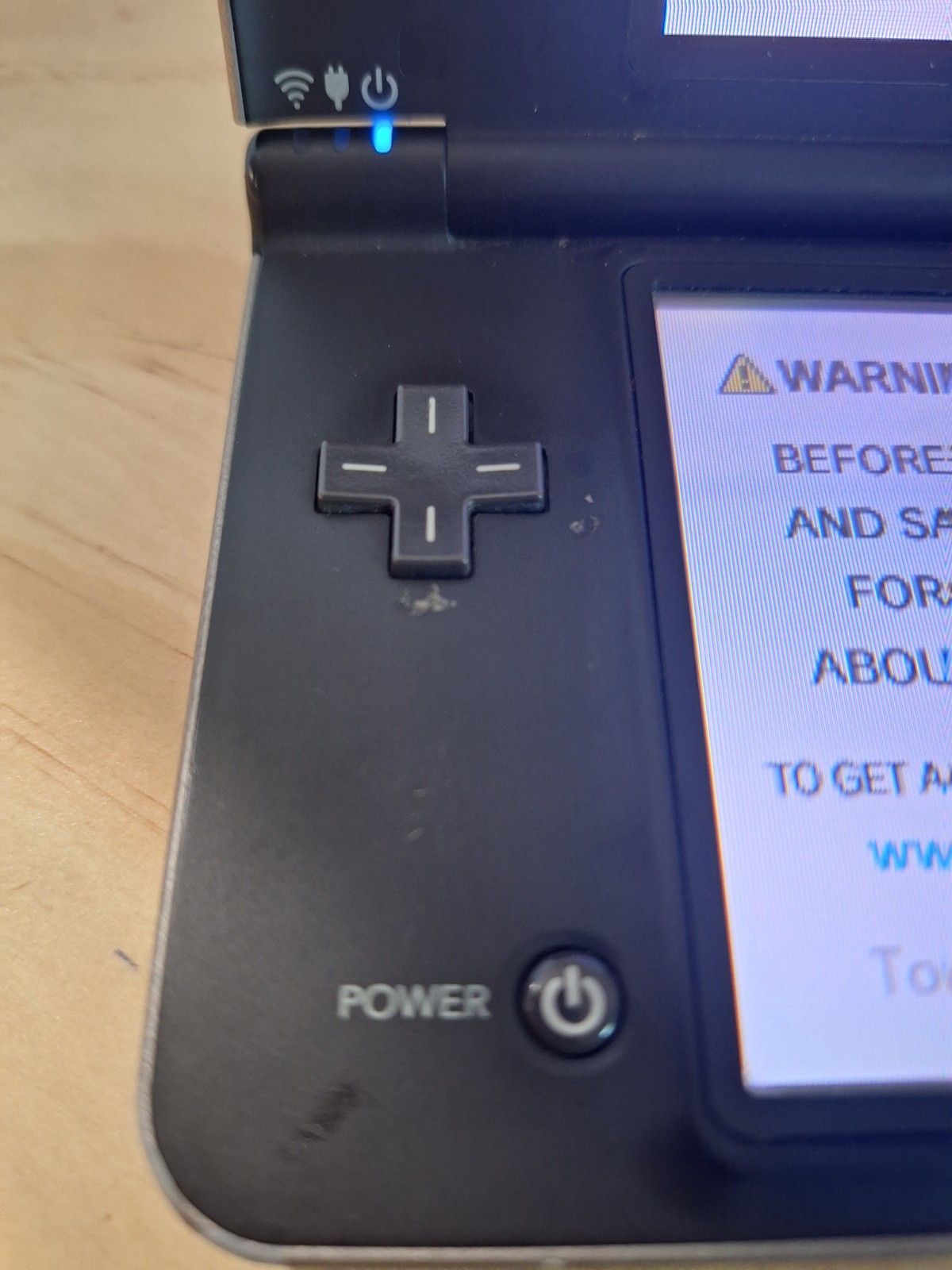 Nintendo DSI XL Black/Gray Tested Working