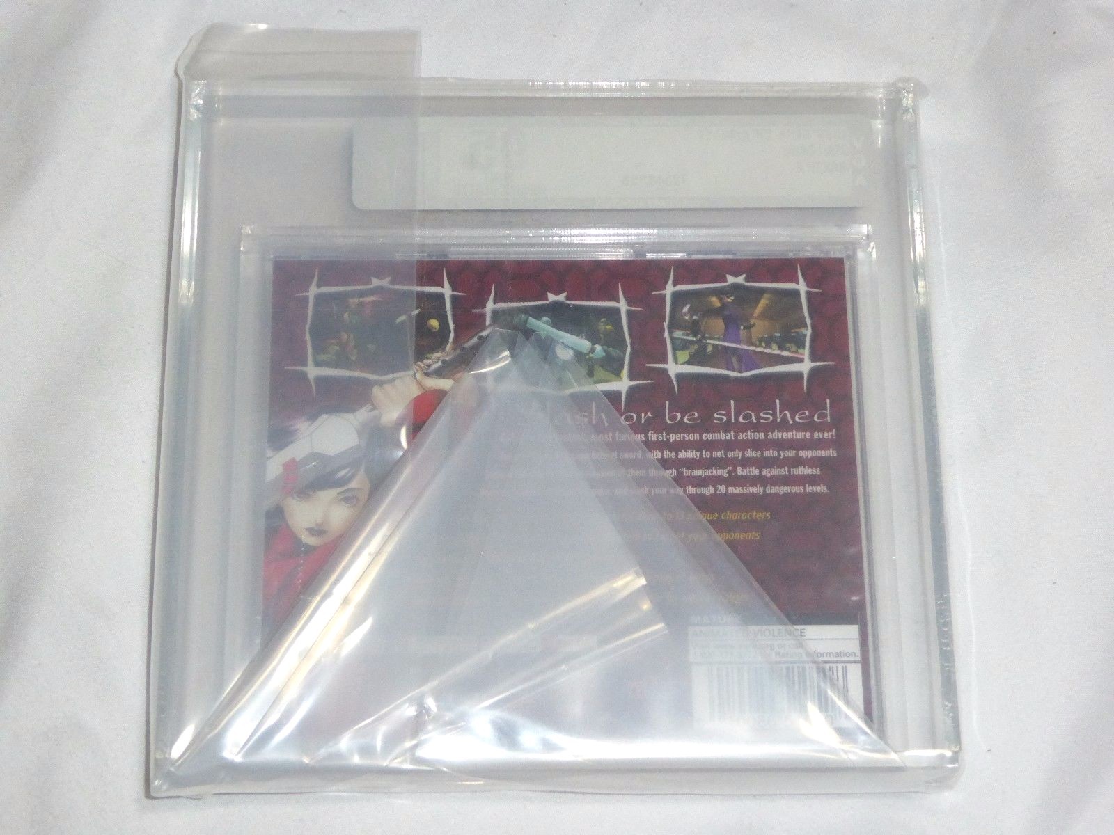 NEW Maken X Sega Dreamcast Game VGA 95 MINT UNCIRCULATED Gold makenx machine