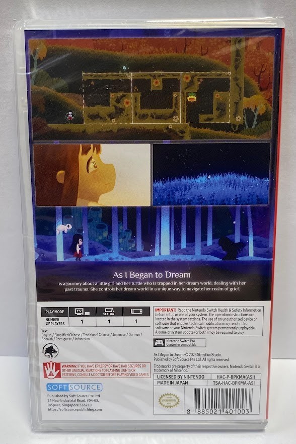 As I Began To Dream (Multi-Language) Switch Brand New Game (2026 Platform)