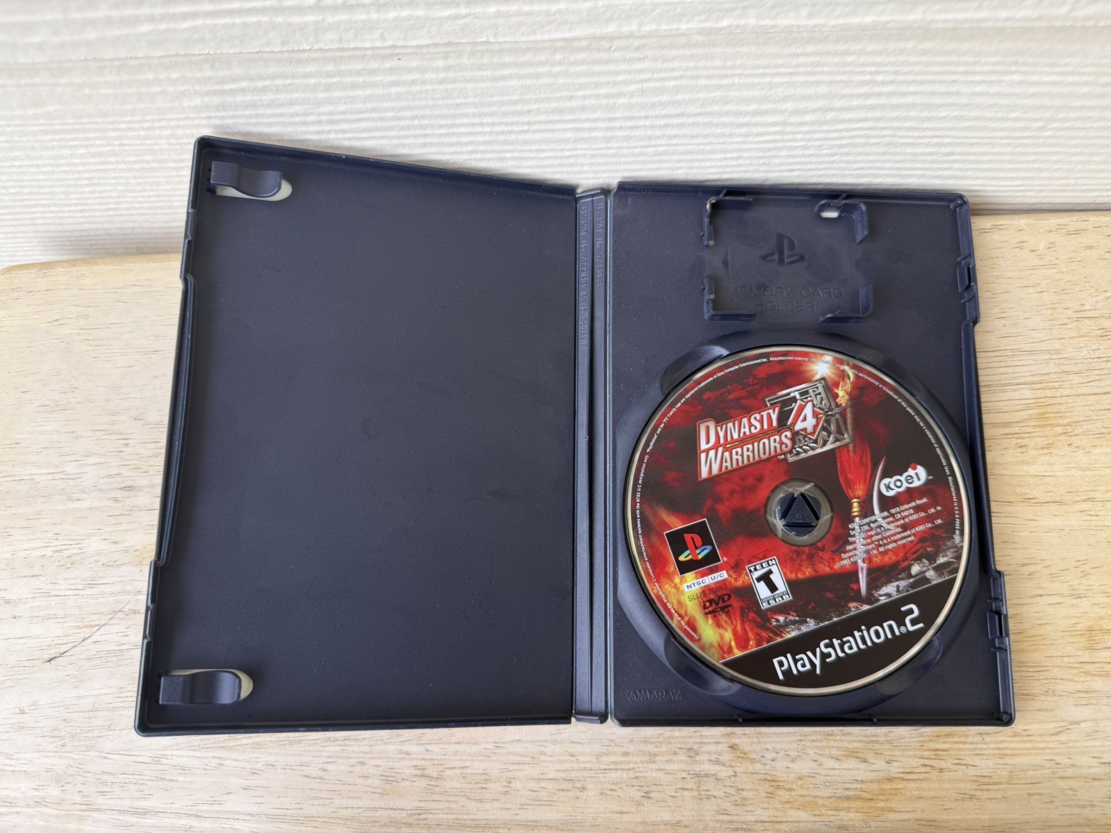 Dynasty Warriors 4 (Sony PlayStation 2, 2003) Disc Only