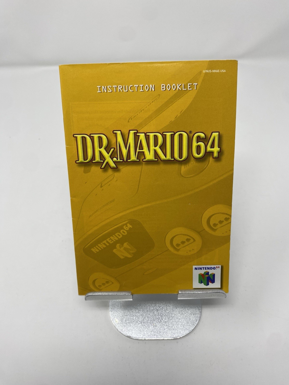 Dr. Mario 64 N64 Game Box Manual Complete Authentic Nintendo