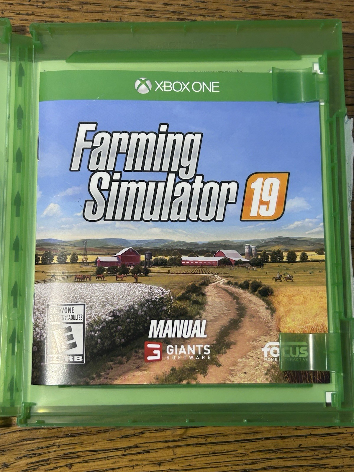 Farming Simulator 19 (Xbox One) CIB Complete – Excellent Condition Adult Owned