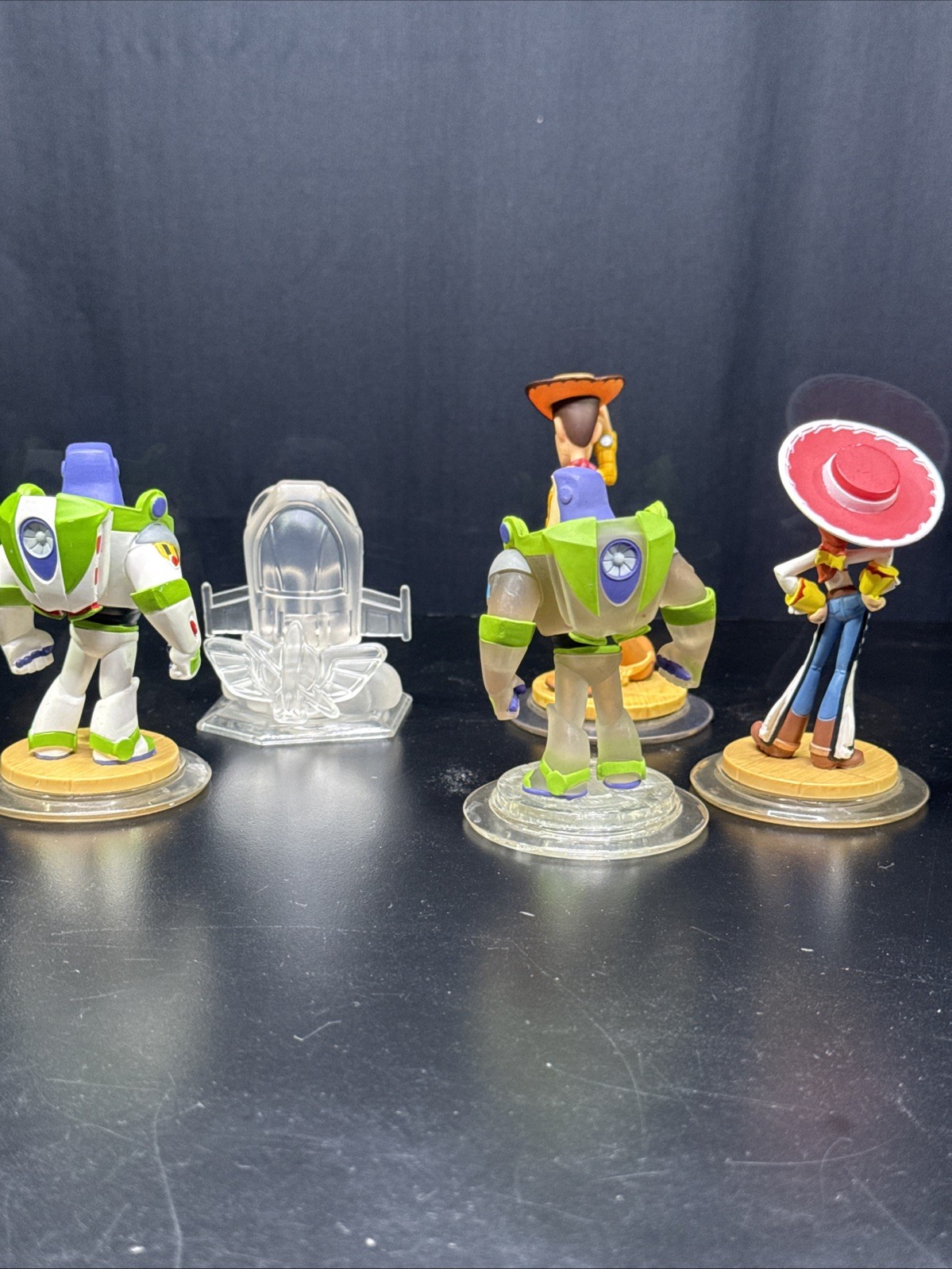 Disney Infinity Woody, Buzz Lightyear, Jessie, Toy Story Play Set Of 5