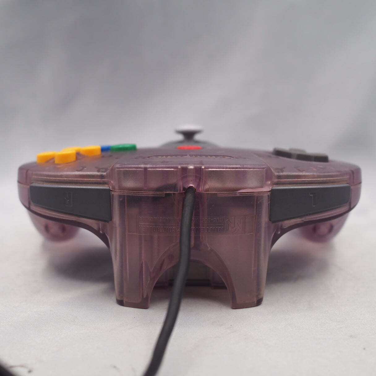 Nintendo 64 Controller only NUS-005 Clear Purple Official N64 Tested Working