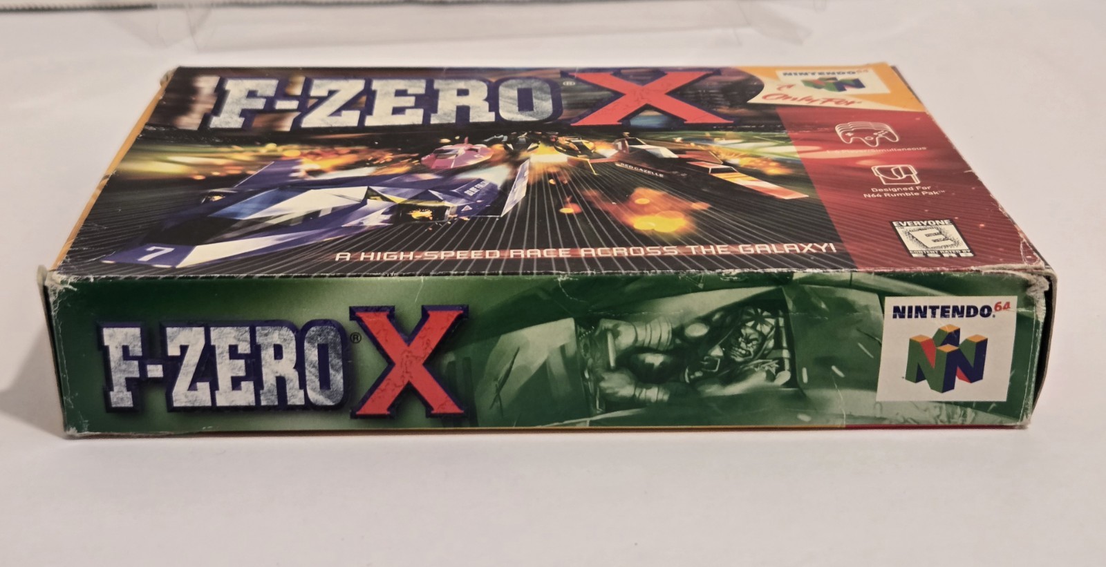 F-Zero X (Nintendo 64 | N64) Authentic Box, Manual, and Operation Card – NO GAME