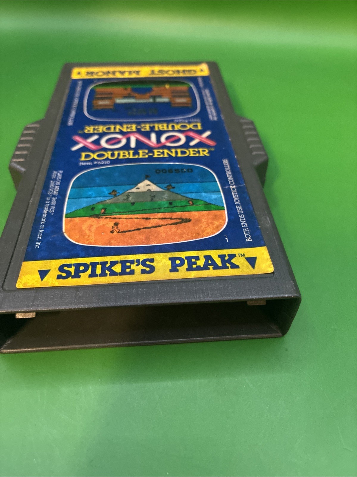 1983 Xonox Double Ender Spike’s Peak /Ghost Manor Atari 2600 Tested Working Rare