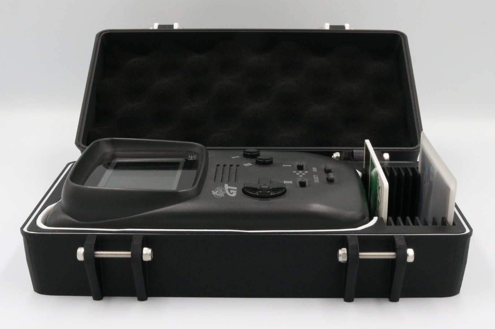 PC Engine GT & TurboExpress Rugged Protective Carrying Case, TPU Cushion, O-ring