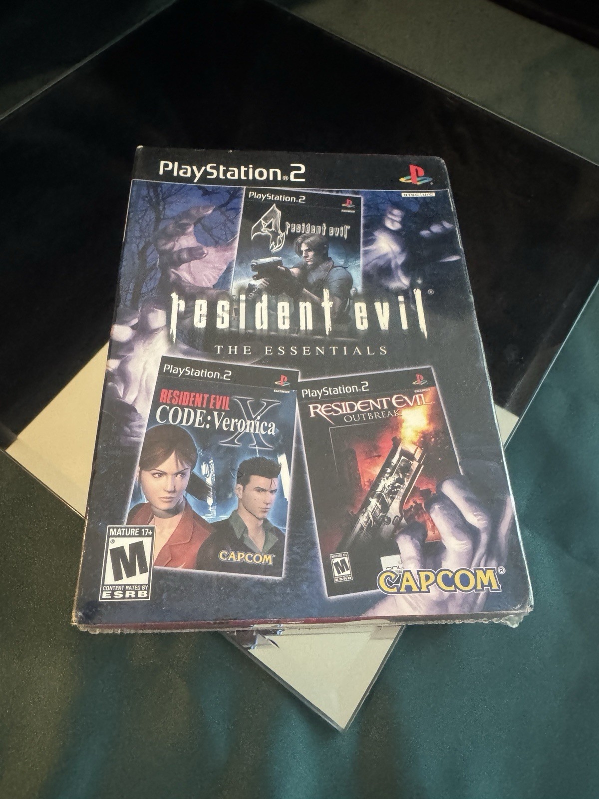 Resident Evil the Essentials Capcom 3-Disc Set for PS2 PlayStation 2 NEW