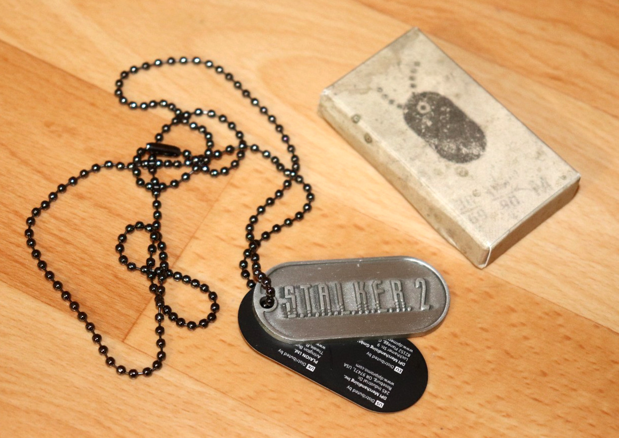 S.T.A.L.K.E.R. 2 Heart of Chornobyl Stalker Rare Promo Collectibles Necklace