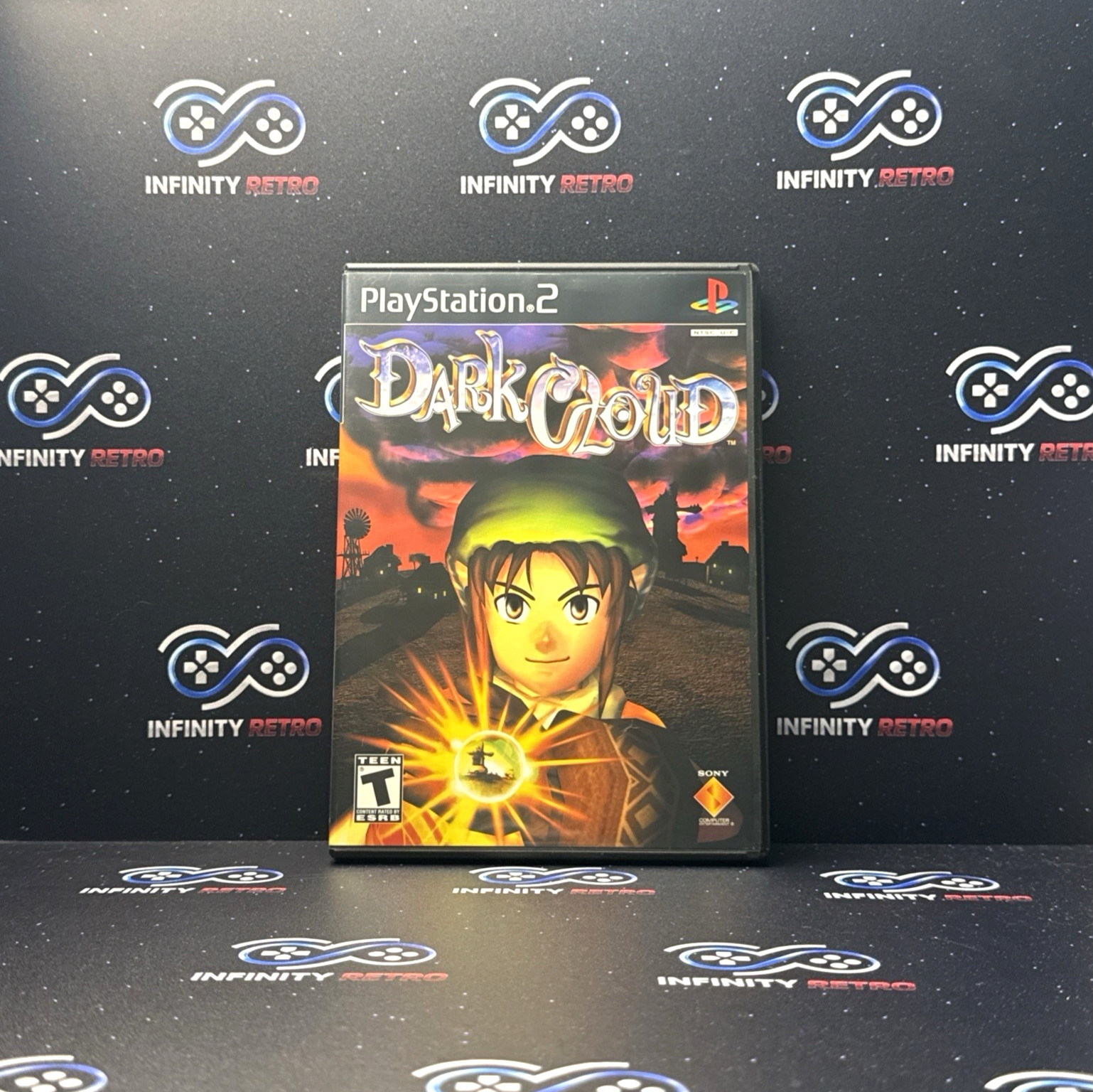 Dark Cloud Sony PlayStation 2 CIB Complete Refurbished & Tested Free Shipping