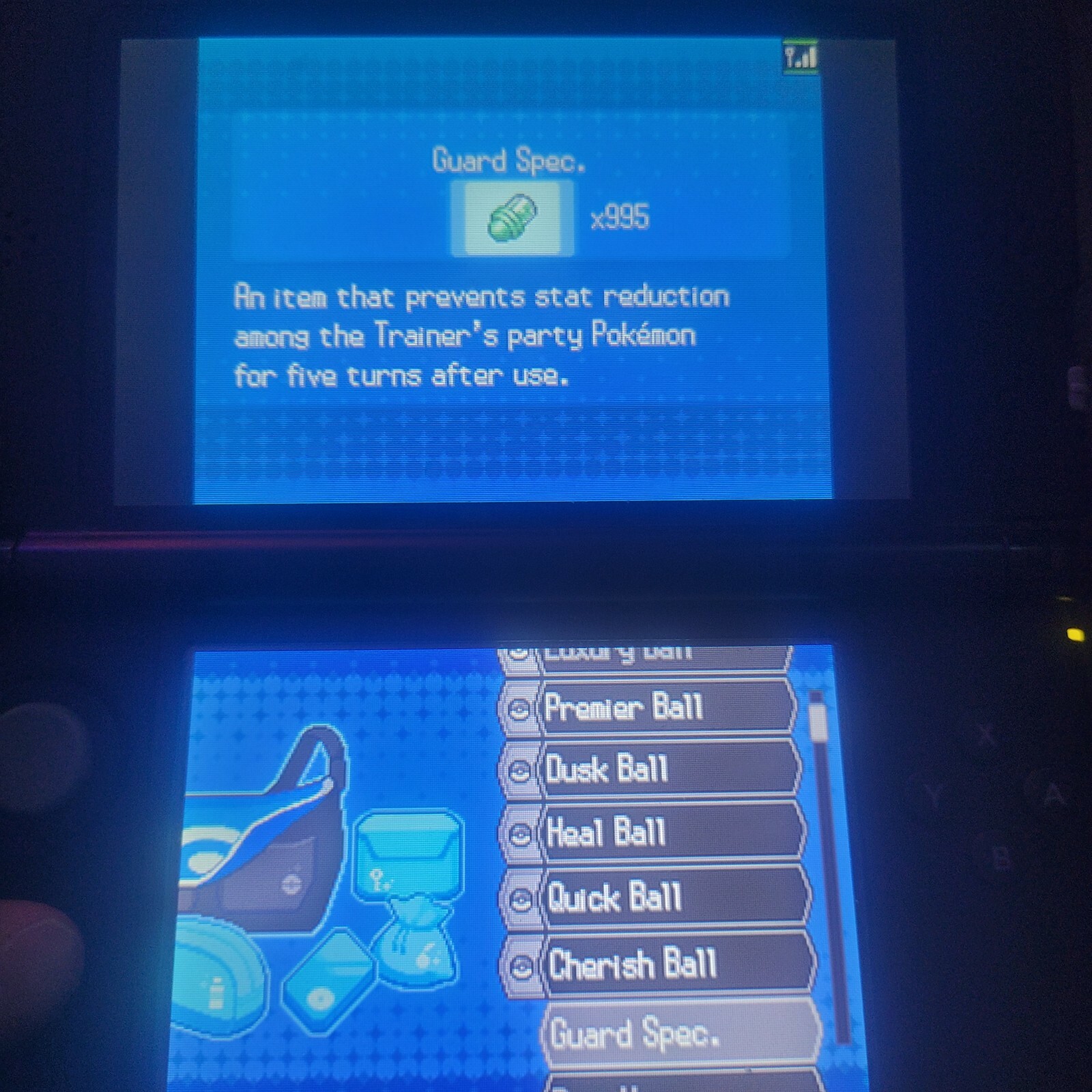 Pokemon Black Authentic Nintendo Ds Preloaded with all 649 Pokemon Max Items