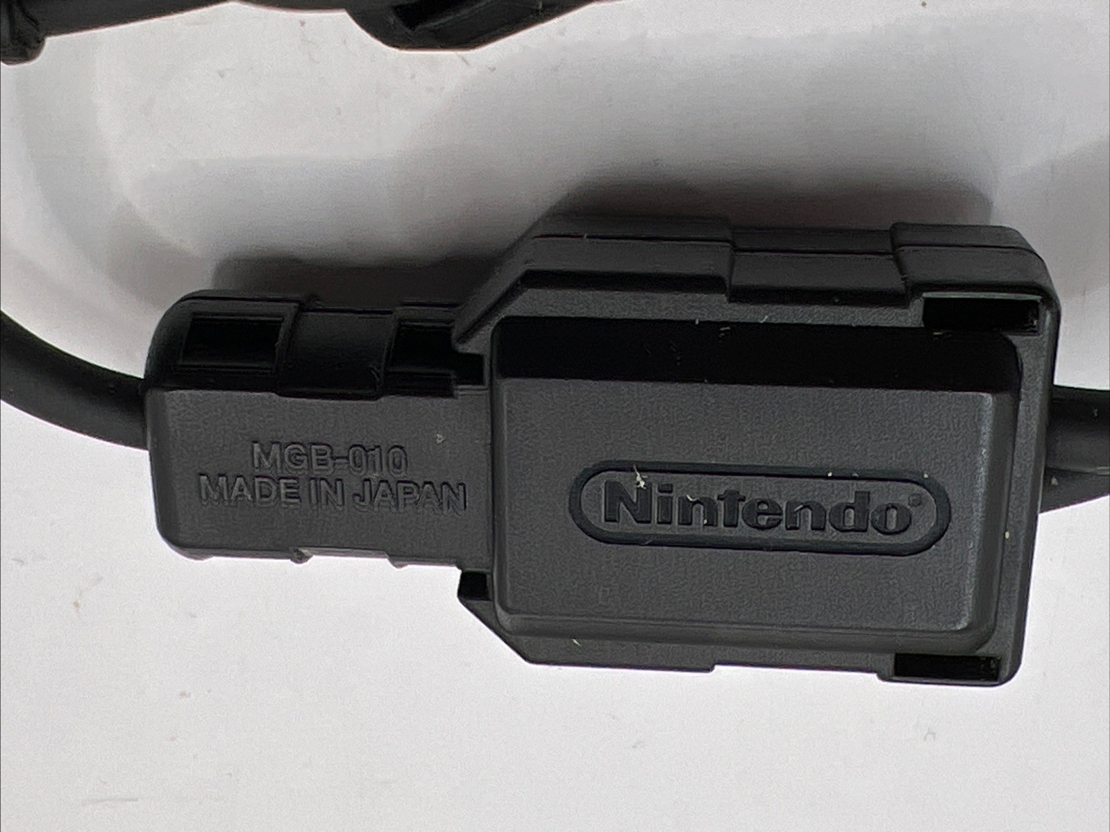 Nintendo Game Boy Link Cable MGB-010 3ft Black Wired for Game Boy Console