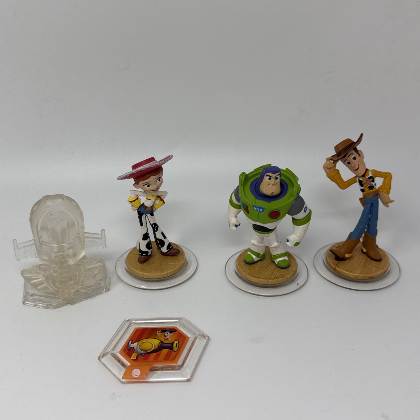 Disney Infinity TOY STORY LOT Buzz, Jessie, Woody, Playset & Disc