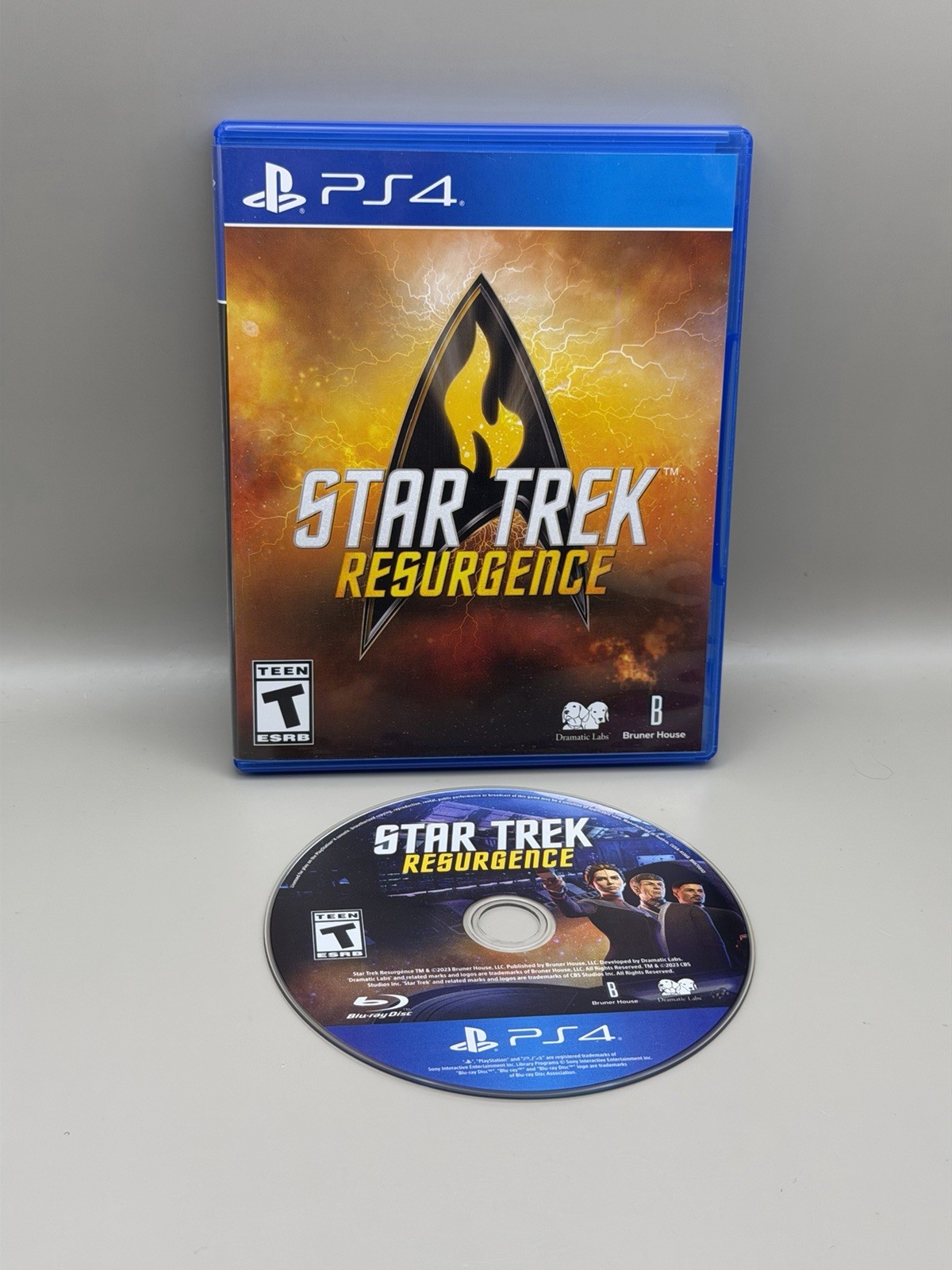 Star Trek: Resurgence (Sony PlayStation PS4, 2023) CIB – Complete – Clean!