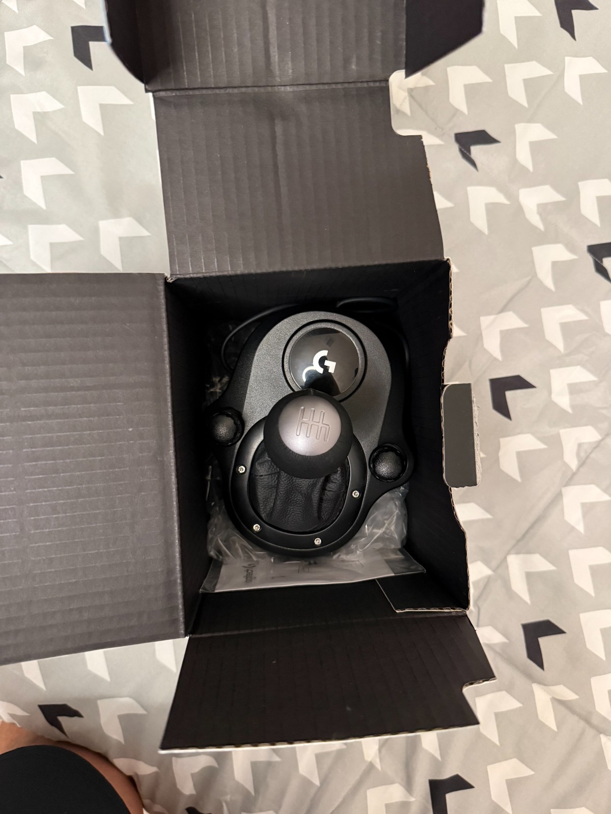 Logitech G923 Racing Wheel & Pedals + Shifter Bundle for PS5, PS4 and PC