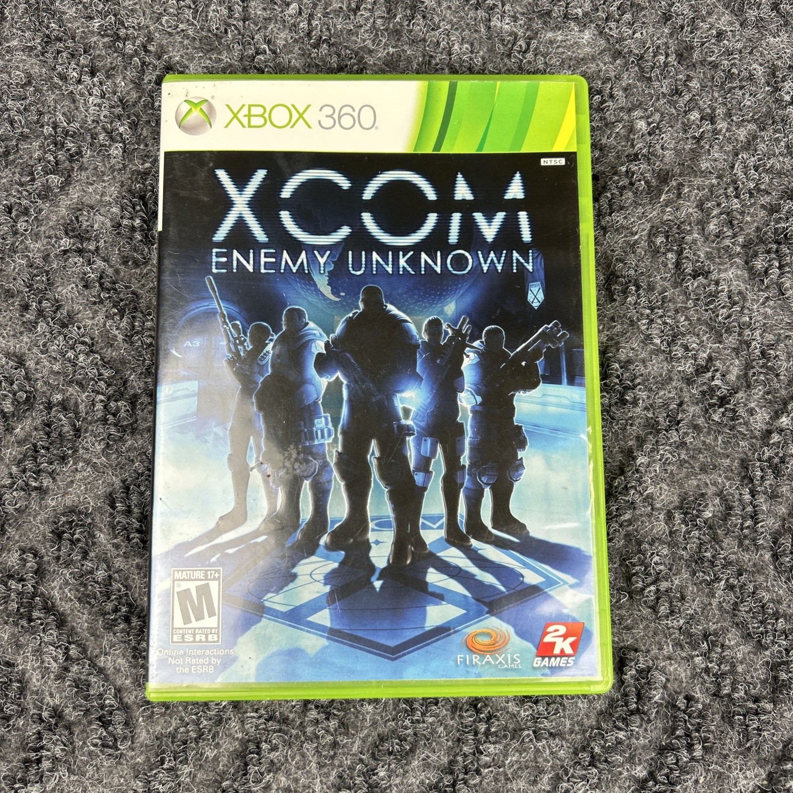 Xbox 360 XCOM: Enemy Unknown with Manual Video Game