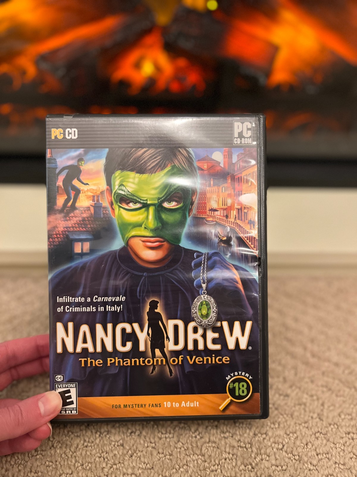 Her Interactive Nancy Drew: The Phantom of Venice PC CD-ROM Mystery (2008) E