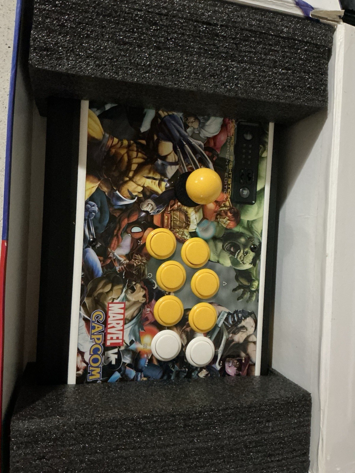 Mad Catz Marvel vs Capcom Tournament edition Fightstick Arcade Pad PS3 Wired