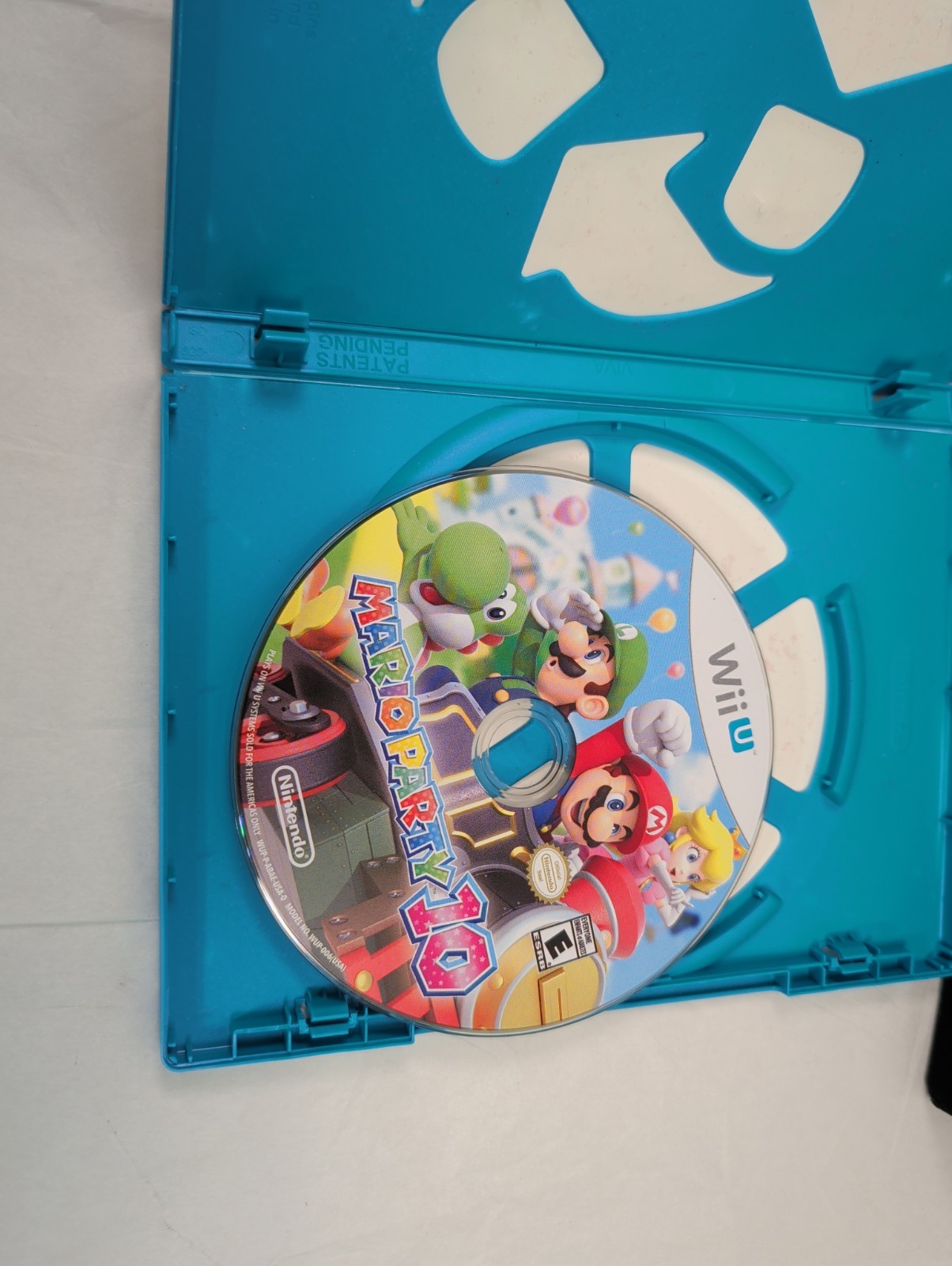 Mario Party 10 (Nintendo Wii U) Game Disc and Case