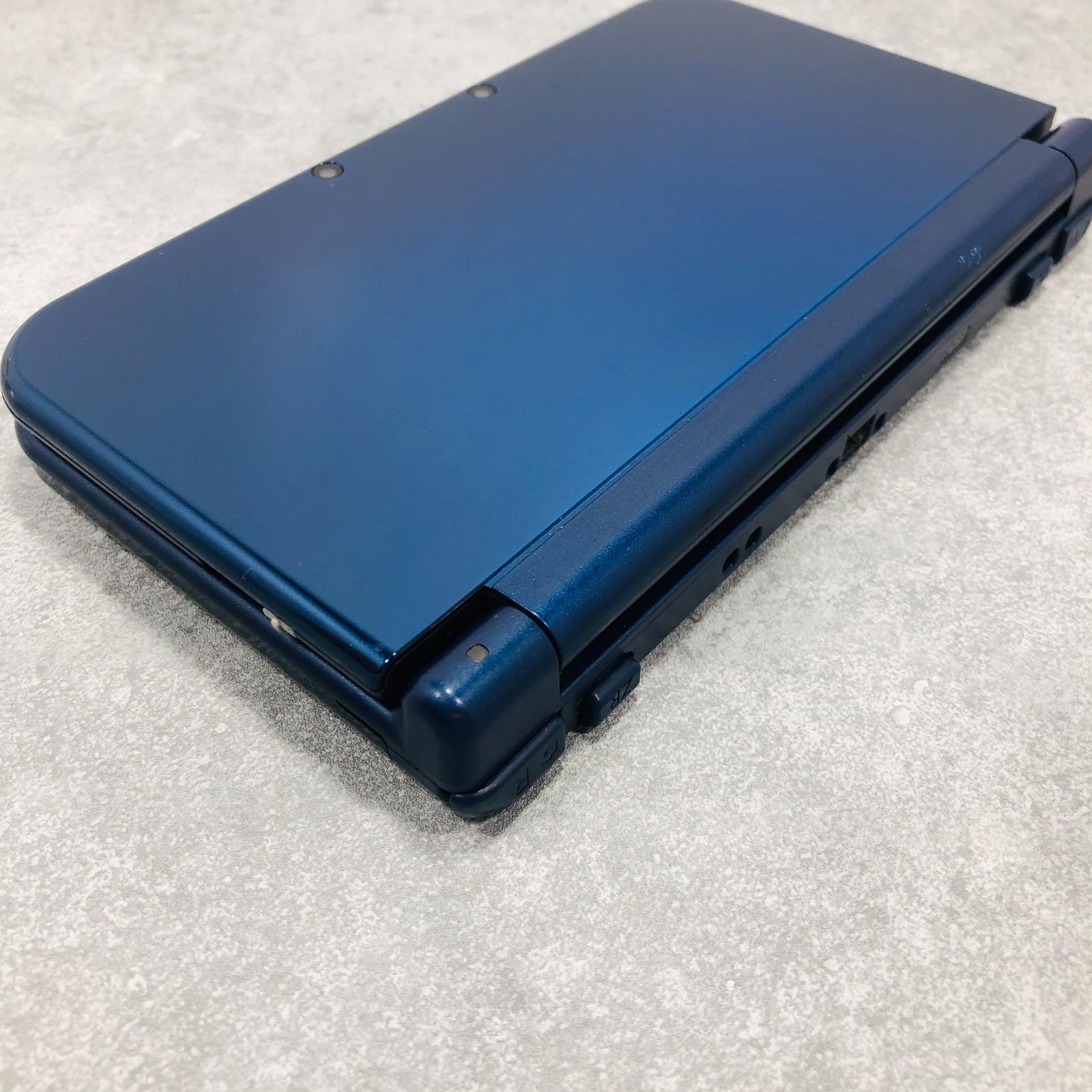 [Top IPS / EX+3] New Nintendo 3DS LL XL Metallic Blue console Japan NTSC-J 6-123
