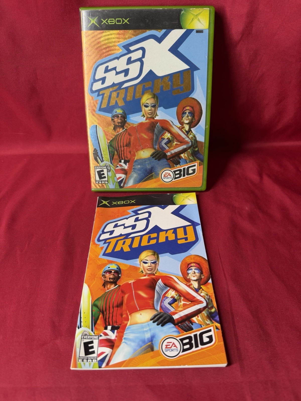 SSX Tricky (Original Xbox) – NO GAME Case/Box And Manual Only