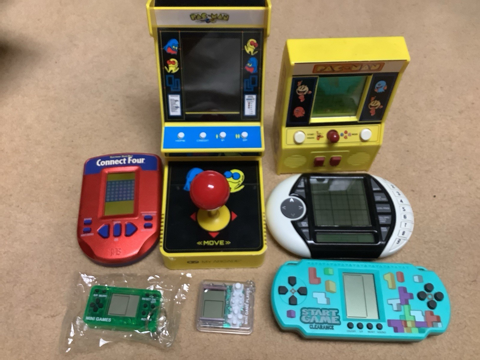 Assorted Handheld Games lot – 7 Devices All Tested And Working.