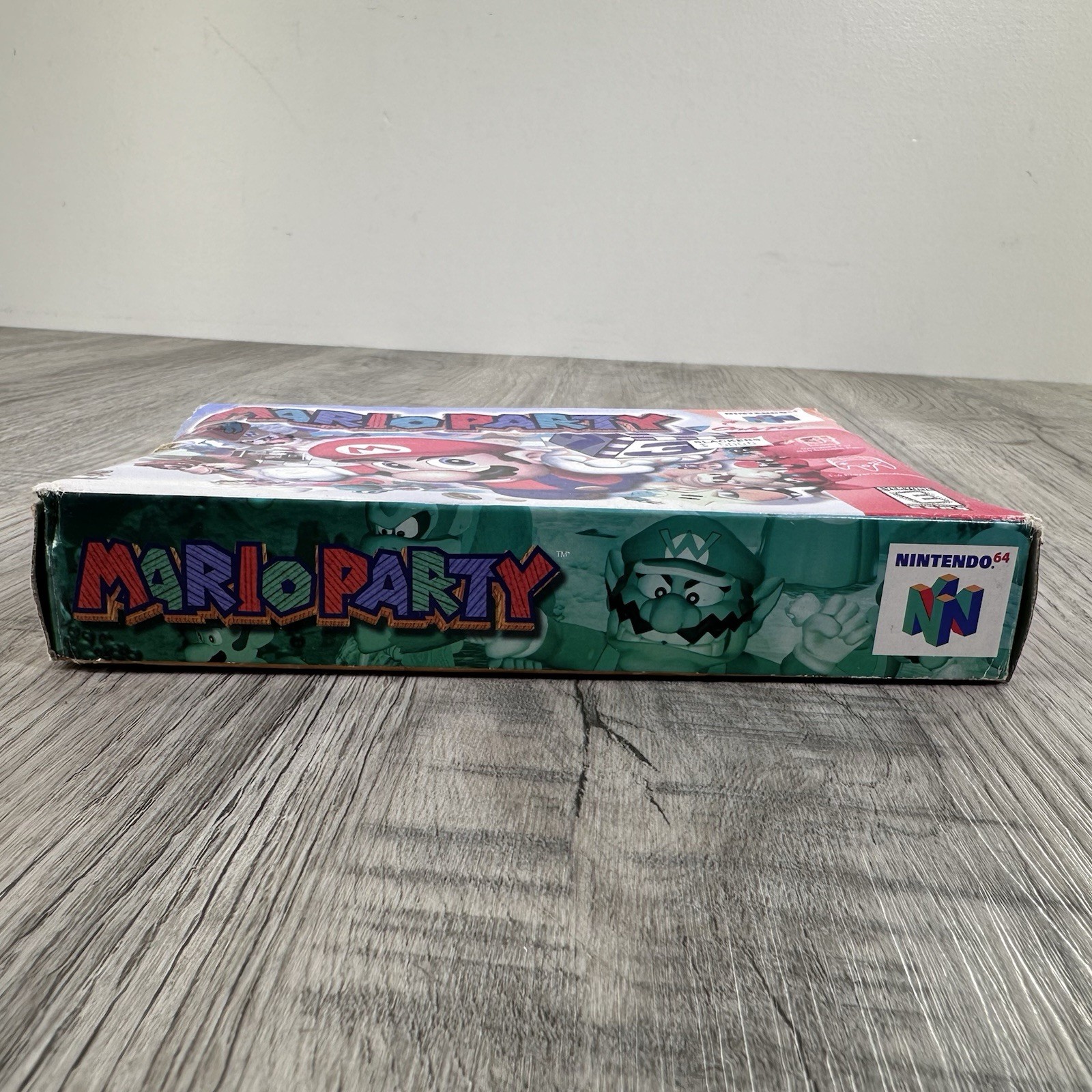 Mario Party 1 Nintendo 64 N64 CIB Original Box & Manual Plastic Protector *Read*
