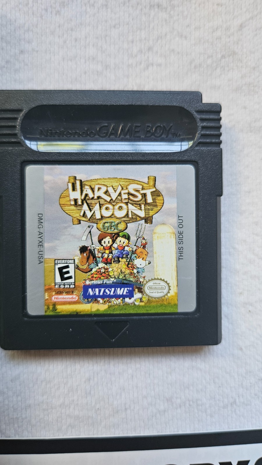 Harvest Moon GBC (Nintendo Game Boy Color, 1999) CiB, Tested and Working