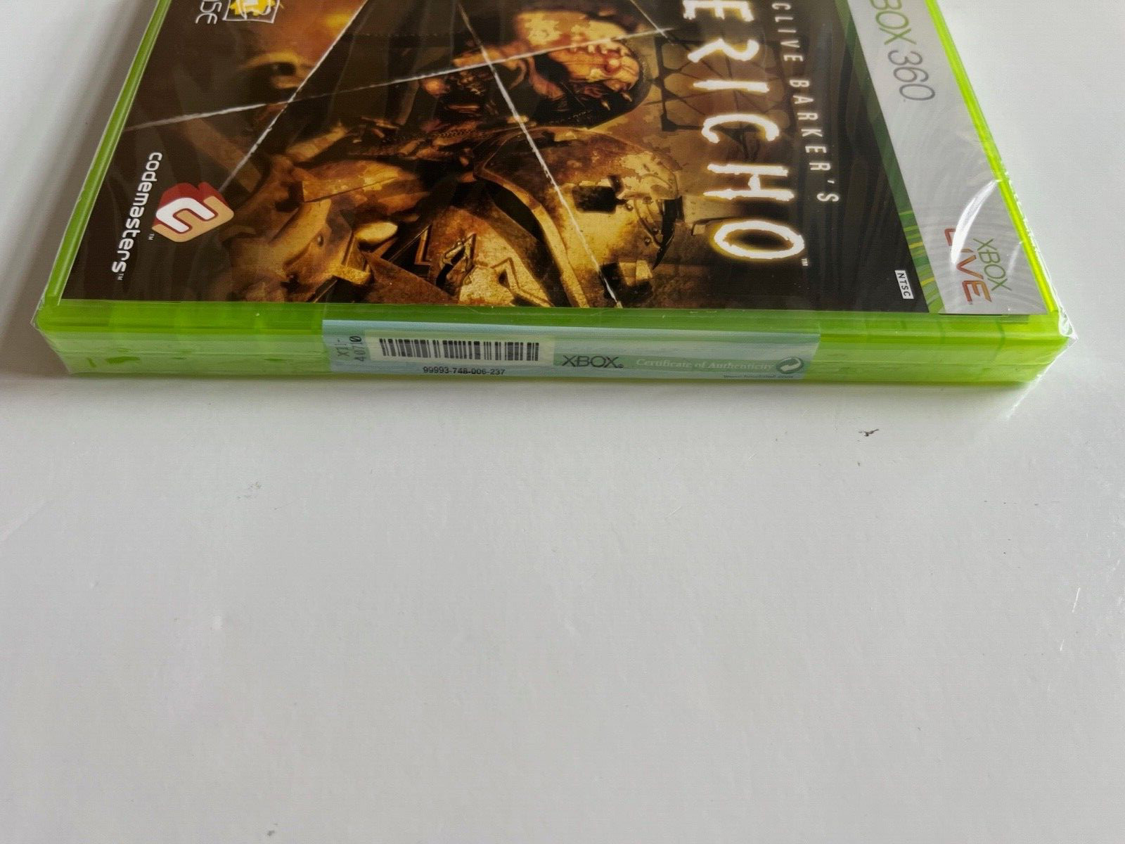 Clive Barker’s Jericho (Microsoft Xbox 360, 2007) New Factory Sealed OOP FPS