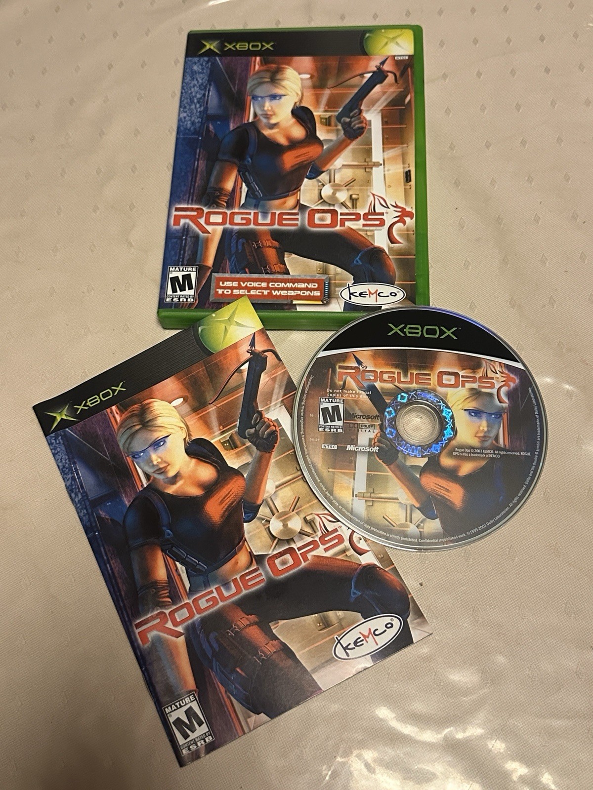 Microsoft Xbox Game Bundle – Assorted Games – Dark Cloud Jade Empire True Crime