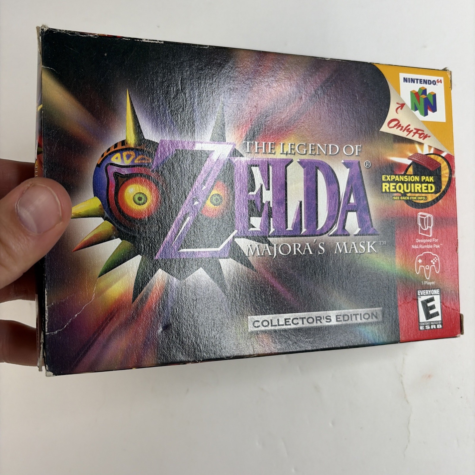 Legend of Zelda: Majora’s Mask Nintendo 64 N64 Collectors Edition In Box RARE