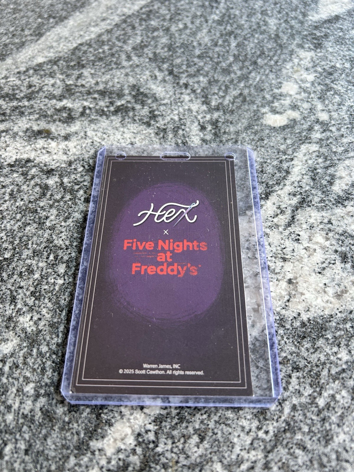 Hex Five Nights at Freddy’s The Moon Plush Doll w/ Trading Card (2025)